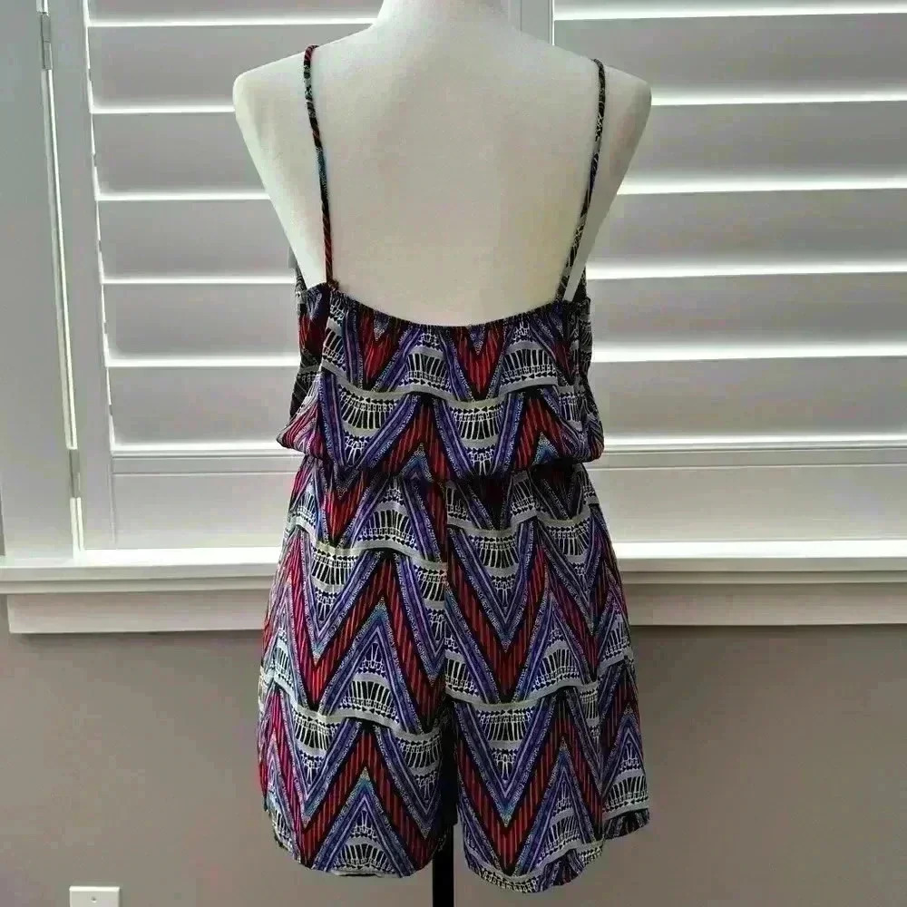 Tribal Patterned Romper - Picture 2 of 4